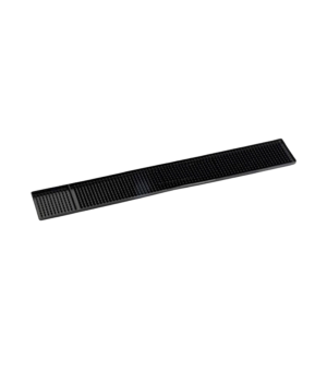 Schwarze Gummi-Bar-Matte...