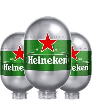 3 Fusti Heineken Blade 8 lt